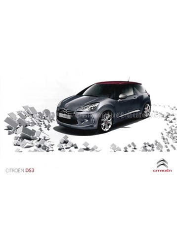 2009 CITROEN DS3 BROCHURE NEDERLANDS, Boeken, Nieuw