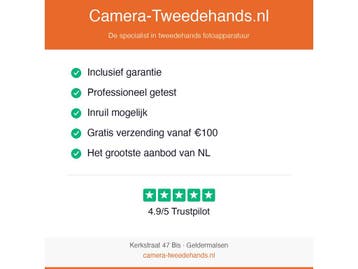 MTF Canon EF Tot Sony E Adapter - 1 jaar garantie, Ophalen of Verzenden, Comme neuf