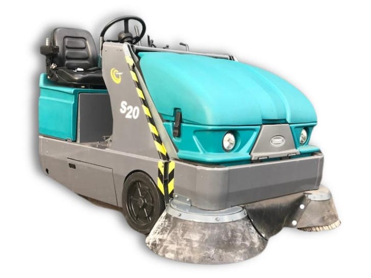 Tennant S20 LPG, Tuin en Terras, Veegmachines, Zo goed als nieuw, Ophalen of Verzenden