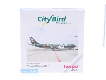 Schaal 1:500 Herpa 501910 CityBird Cargo Airbus A300C4-60..., Ophalen of Verzenden
