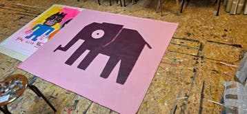 Hamelink - Purple Elephant