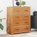 vidaXL Kast met lade met opslag Bruin Bewerkt hout, Huis en Inrichting, Verzenden, Nieuw
