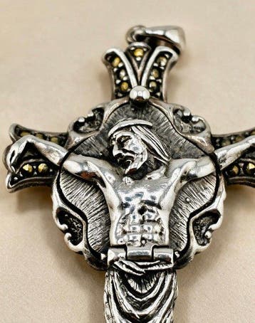 Figuur - Collar con reloj en plata - .925 zilver