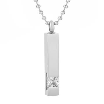 Fako Bijoux - Ketting - Ashanger / Assieraad - Pilaar, Verzenden, Nieuw