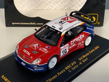 IXO 1:43 - Voiture de course miniature - Citroën Xsara WRC, Nieuw