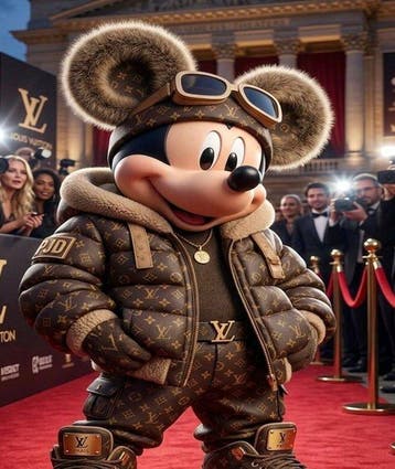 Lego Merchandise - Art - Stampa su tela XXL Mickey – Luxury, Nieuw