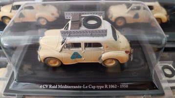 Kiosk 1:43 - Petite citadine miniature (40) - Renault 4CV, Nieuw