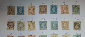 Frankrijk 1860/1900 - Frankrijk 1860/1900 Lot Klassieke