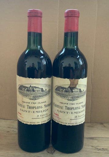 1962 Chateau Troplong Mondot - Saint-Émilion Grand Cru, Verzamelen, Wijnen, Nieuw