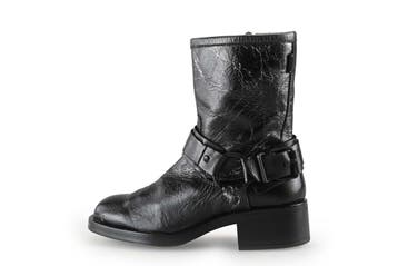 Manfield Biker boots in maat 37 Zwart, Verzenden, Zwart, Overige typen, Manfield