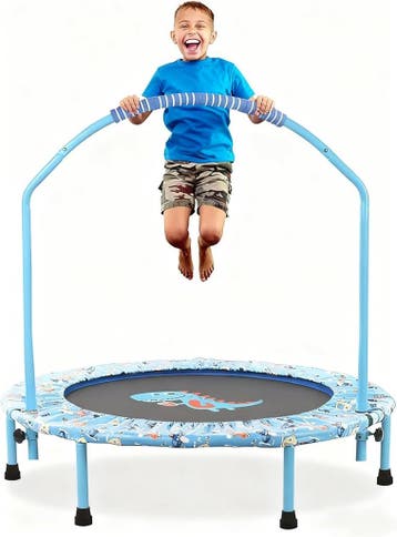 Trampoline 38 met beugel: Retour deal, nu 51% korting, Verzenden, Zo goed als nieuw