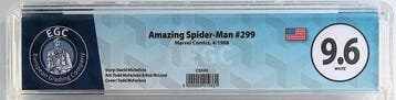 Amazing Spider-Man #299 - EGC 9.6 - 1 Graded comic - Eerste