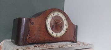 Horloge - Junghans - Bois, Métal, Verre - 1960-1970, Antiquités & Art
