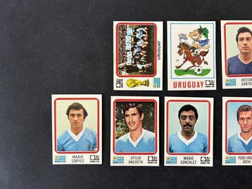 1974 Panini World Cup Munchen 74 Uruguay - 11 Sticker - Near, Verzamelen, Nieuw