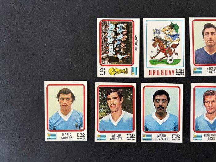 1974 Panini World Cup Munchen 74 Uruguay - 11 Sticker - Near, Verzamelen, Stickers