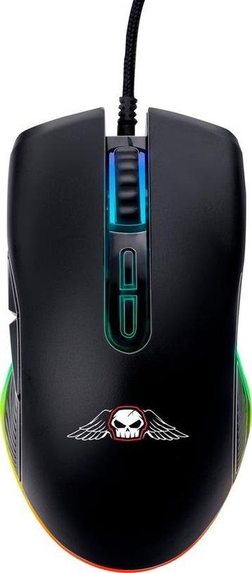 2dekans | No Fear Gaming Muis - 7200dpi - RGB Muis met, Informatique & Logiciels, Souris, Ophalen of Verzenden