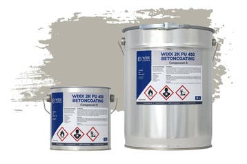 Wixx 2K PU 450 Betoncoating RAL 7038 | Agaatgrijs 5L, Verzenden, Nieuw