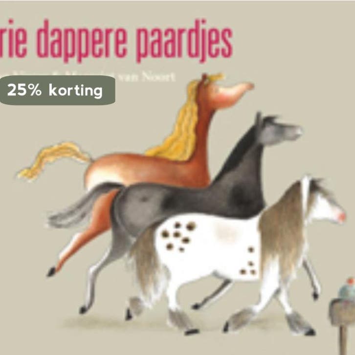 Drie dappere paardjes / Gottmer-prentenboek 9789025752378, Livres, Livres pour enfants | 4 ans et plus, Envoi