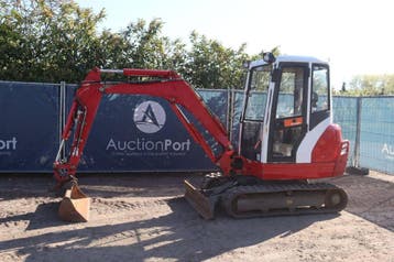 Veiling: Rupsgraafmachine Kubota KX61-3 Diesel 18.2kW 2007, Ophalen