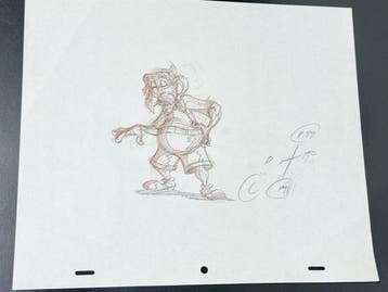 Walt Disney - Originele animatie-tekening - The Legend of, Nieuw