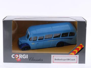Schaal 1:50 Corgi 97100 Bedford type OB Coach #3853, Hobby & Loisirs créatifs, Voitures miniatures | 1:50, Ophalen of Verzenden
