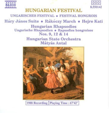 Hungarian State Orchestra, Mátyás Antal - Hungarian Festival, Verzenden