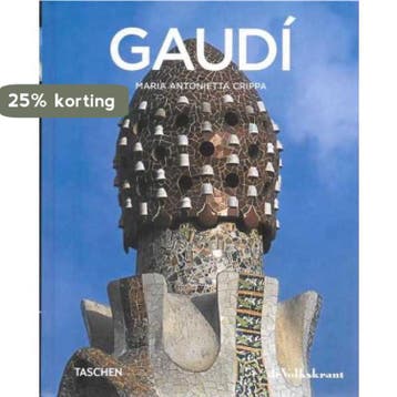 Antoni Gaudi 1852-1926 / Van natuur naar architectuur, Verzenden, Zo goed als nieuw, M.A. Crippa