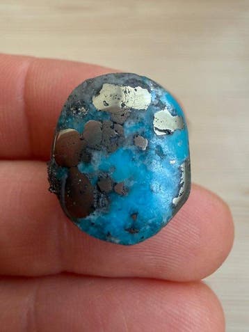 Turquoise Echt juweel! Topkleur Neishabour Turquoise. Partij