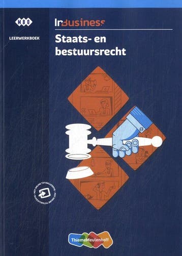 Staats- en bestuursrecht / InBusiness / Leerwerkboek, Verzenden, Zo goed als nieuw