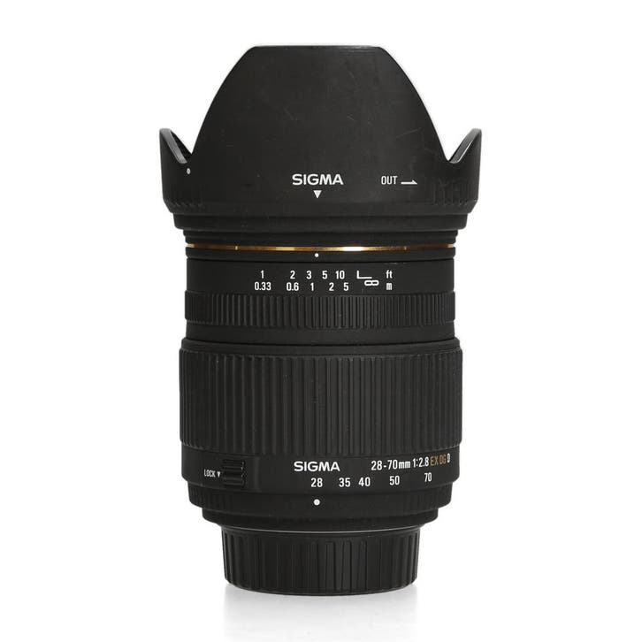 Sigma 28-70mm f/2.8 EX DG - Nikon F · 1 jaar garantie, TV, Hi-fi & Vidéo, Photo | Lentilles & Objectifs, Enlèvement ou Envoi