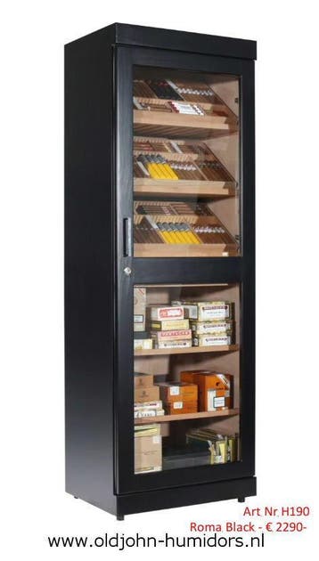 ADORINI HUMIDOR KASTEN - KABINETTEN TOT 6000 SIGAREN    hkam, Collections, Verzenden, Tabaksdoos of Verpakking