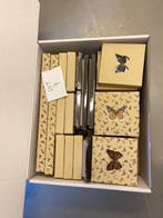 Grande collection de 22 papillons et insectes encadrés