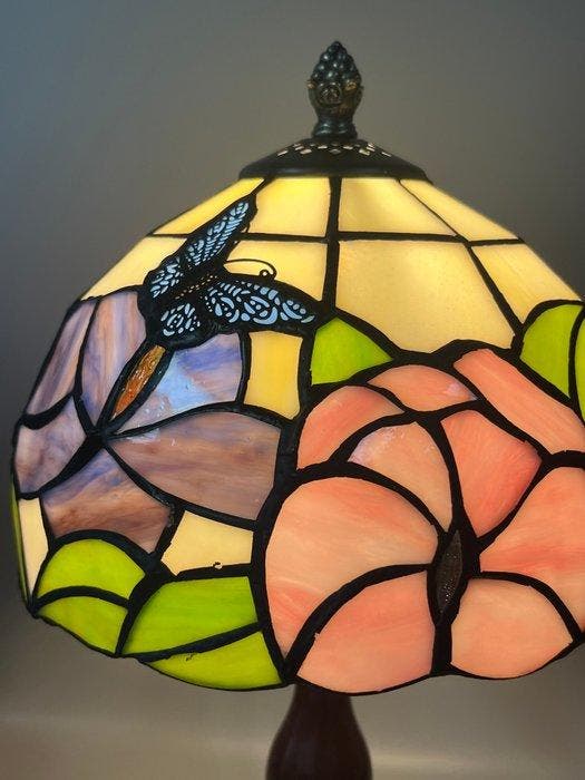 Lampe de bureau - Verre - Lustre, Antiek en Kunst, Kunst | Designobjecten