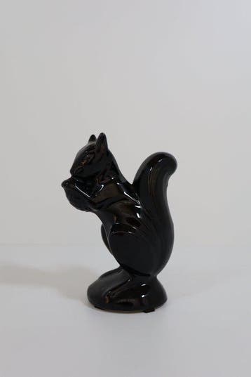 Statue, Eekhoorn (spaarpotje) - 20 cm - Faïence