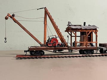 Rivarossi, Unknown H0 - Treinset (6) - Amerikaans werkspoor, Nieuw