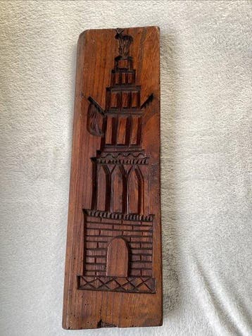 Plank - Hout - OL.Vrouwetoren Amersfoort, Antiek en Kunst