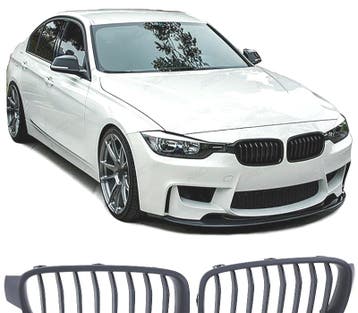 Calandres Pour Bmw F30 F31 11-19 Look Performance Noir Mat, Verzenden, Nieuw