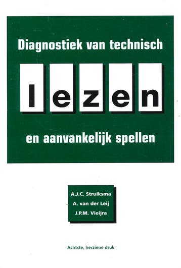 Diagnostiek van Technisch lezen en aanv. spellen 8e druk, Verzenden, Nieuw
