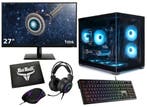 Complete Ryzen 5 High-End RTX 5050 8GB Game PC Setup met..., Ophalen of Verzenden