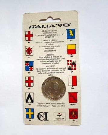 Wereldkampioenschap Voetbal - Italia90 - Mascote PROOF -, Nieuw