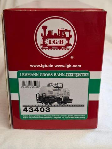 LGB G - LGB 43403 - Modeltrein goederenwagon (1) - LGB 43403, Hobby & Loisirs créatifs