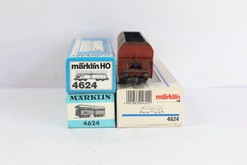 Märklin H0 - 4624 - Wagon de marchandises pour trains, Hobby en Vrije tijd, Modeltreinen | H0, Nieuw