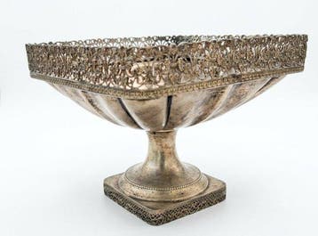 Schotel - .800 zilver - Zilveren mand 800
