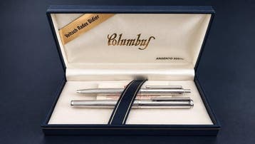 Columbus - Parure Argento 925 rigata - Zonder minimumprijs -, Verzamelen, Nieuw