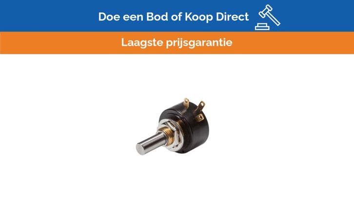 Bieden: Alphatron Megatron Potentiometer Duo 2 x 20 kOhm fo, Watersport en Boten, Navigatiemiddelen en Scheepselektronica, Ophalen of Verzenden