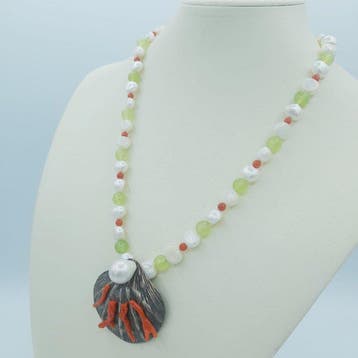 Zonder minimumprijs - Ketting met hanger Zilver