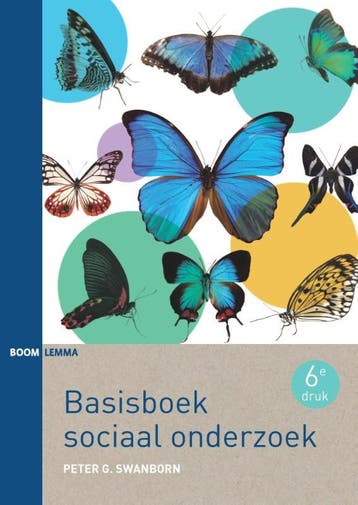 Basisboek sociaal onderzoek 9789462364486 Peter G. Swanborn, Boeken, Verzenden, Zo goed als nieuw, Peter G. Swanborn