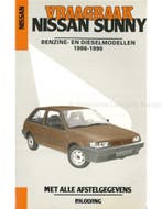 1986 - 1990 NISSAN SUNNY, BENZINE | DIESEL VRAAGBAAK