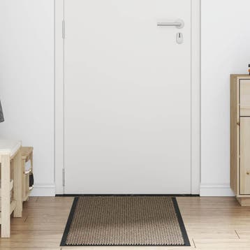 vidaXL Deurmat 60x180 cm bruin, Verzenden