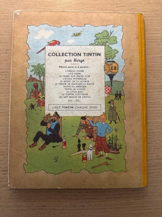 Tintin T13 - Les 7 boules de cristal (B2) - C - 1 Album -, Livres, BD